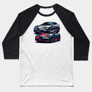 Alfa Romeo Stelvio Baseball T-Shirt